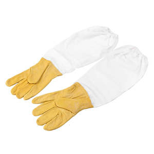 Contribute Industry Guantes de apicultura profesional Guantes sin aguijón Piel de cabra Premium - Product Image 1