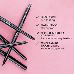 Lápiz de Ojos de plomo retráctil de alta calidad para un arreglo fácil y un maquillaje más complejo con alta cobertura - Product Image 4