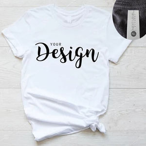 Camiseta básica ajustada musculosa de manga corta personalizada para hombre, camiseta lisa informal de algodón orgánico 100%, camiseta serigrafiada al por mayor - Product Image 1