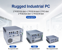 Mini PC Industrial 708B sin Ventilador, PC Integrado, Micro PC, Caja de Aleación de Aluminio, CPU de Escritorio de Alto Rendimiento I3/i5/i7 en Stock