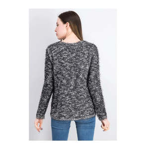 Maglione Casual da Donna Style & Co in Nero con Texture Effetto Ciglia, Taglia Extra Large per l'Inverno - Product Image 2