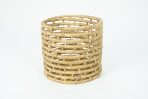 Panier tissé moderne pour la maison Panier en jute en jacinthe d'eau Organisation du rangement Maison à la maison - Product Image 5