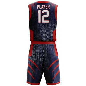Ensemble d'uniformes de basket-ball à bas quantité minimale de commande, vêtements de sport, meilleur fabricant, uniformes de basket-ball à prix réglable avec logo personnalisé - Product Image 3