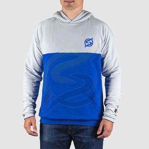 เสื้อฮู้ดดี้ผู้ชายสไตล์สตรีทแบบเรียบๆ สีพื้น ผ้าฟลีซหนานุ่มแบบสองด้าน พิมพ์ลาย ลดราคา - Product Image 4