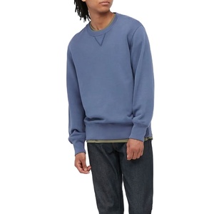 เสื้อสเวตเชิ้ตคอกลมผ้าฟลีซปักโลโก้ตามสั่งสำหรับผู้ชาย ผลิตจากผ้าฝ้ายผสมโพลีเอสเตอร์ เป็นมิตรต่อสิ่งแวดล้อม ทรงโอเวอร์ไซส์ ไซส์พลัส - Product Image 1