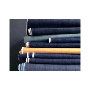 Tela Vaquera Lisa de Punto Cómoda de Alta Calidad, 100% Algodón Elástico Antiestático, Peso Medio, Informal, Popular para Chicas - Product Image 1