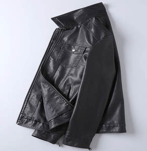 Veste en cuir véritable pour hommes Veste en cuir véritable marron à vendre Fabriqué par Huzaifa Products Étiquettes et étiquettes avec logo personnalisé - Product Image 4