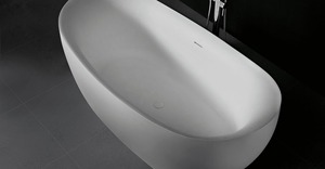 Baño de acrílico moderno blanco de lujo independiente, la mejor marca de artículos sanitarios para adultos, escurridor tradicional de resina para Whirlpool - Product Image 6