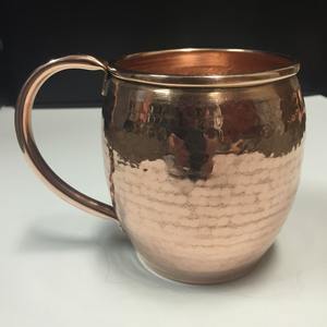 Tasses en cuivre de qualité supérieure parfaites pour servir des cocktails authentiques et des tisanes pour chaque cuisine - Product Image 5