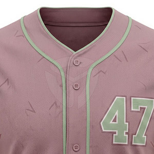 Maillot de baseball avec impression personnalisée, tissu doux, coupe confortable, maillot de baseball parfait pour les équipes et les clubs sportifs - Product Image 4