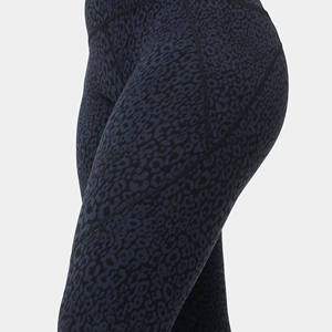 Leggings de Yoga Unisex de Cintura Alta, Compresión Alta, Transpirables, Antibacterianos, Sin Costuras, 180g, Impresión Personalizada, Para Todas las Temporadas - Product Image 2