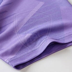 Uniforme de Fútbol Transpirable de Manga Corta para Verano, Servicio OEM, Diseño de Logotipo Personalizado - Product Image 5