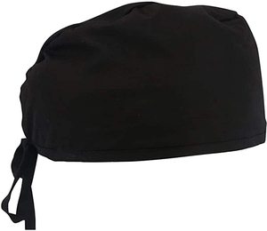 KATBROS INDUSTRY Pink <b>Blue</b> Elephant Print <b>Scrub</b> Cap Knitted Unisex Hospital Uniform Accessory with Seamless Fusing - Product Image 6