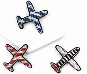 Broches de alambre de lingotes de nuevo diseño de la mejor calidad, broches de alambre de lingotes al por mayor a bajo precio, hermoso broche de Airoplane de moda #08 - Product Image 1