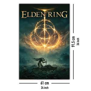 Elden Ring Modern Style <b>Canvas</b> Poster Battlefield of the Fallen <b>Wall</b> Art - Product Image 3