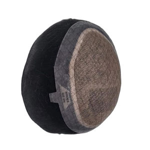 Perruque toupet Miraje Model Taz Hair BD en cheveux humains Remy indiens avec base en dentelle et en PU, ondulations profondes et ondulations naturelles - Product Image 5