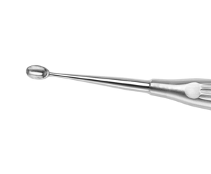 Cureta de hueso de acero con fuente de alimentación manual reutilizable con base de instrumentos quirúrgicos con mango hueco - Product Image 3