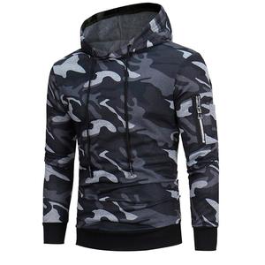 Sudadera con Capucha Personalizada de Alta Calidad para Hombre, 420, 450, 500, 600 Gsm, Estampado de Camuflaje, 100% Algodón Poliéster, Sudadera de Invierno de Alta Calidad para Hombre - Product Image 1