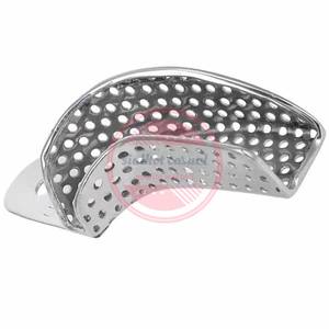 Bandeja de impresión de acero inoxidable Bandejas de impresión dental Venta al por mayor Herramientas dentales - Product Image 3