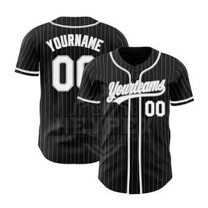 Sublimación personalizada Unisex Béisbol y Softbol Conjuntos de uniformes para adultos Tallas grandes Kits con oferta de paquete - Product Image 3