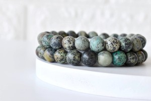Wholesale Selling African Turquoise 8mm Best <b>Healing</b> <b>Bracelet</b> for Jewelry Fashion Meditation - Product Image 3