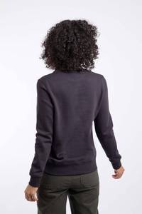 Sudadera de Invierno de Alta Calidad para Mujer, Suave al Tacto, Cuello Redondo, Mangas Largas, para Hacer Ejercicio en el Gimnasio, con Logotipo Frontal - Product Image 2