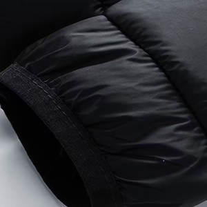 2026 Men Slim-Fit Hooded Jacket <b>Lightweight</b> Winter <b>Coat</b> with Zipper Closure, Non-Stretch Fabric, Front Pockets - Product Image 3