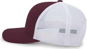 Sombrero de camionero de alta calidad bordado en blanco 6 paneles sombreros de camionero impresos personalizados tendencia ropa informal única sombrero de camionero de malla - Product Image 3