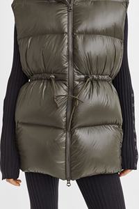 Chaquetas para mujer, chaleco con cuello levantado y cremallera, chaqueta acolchada, sin mangas, otoño e invierno, 2022 - Product Image 2