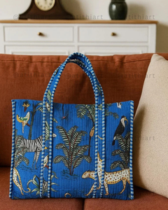 Sac fourre-tout réutilisable et durable en coton 100% écologique, matelassé, avec fermeture éclair, pour le shopping et les voyages, option de logo personnalisé - Product Image 6