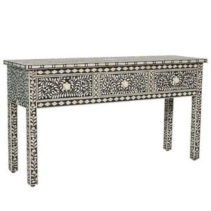 Escritorio con incrustaciones de nácar y hueso de estilo antiguo para decoración Premium Aceptar escritorio con incrustaciones de fregona y hueso de personalización - Product Image 5