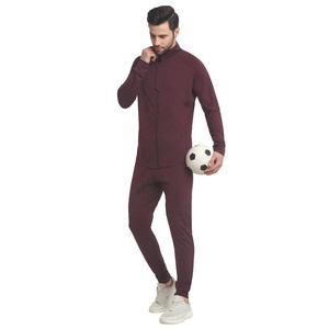 Wholesale Customized Men's Casual Fashion <b>Track</b> <b>Suit</b> Highest Quality with Hooded Collar Solid Pattern for Winter-TIV-WT-59 - Product Image 1