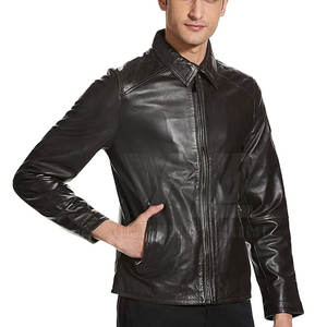 Chaqueta de Cuero de Moda de Alta Calidad, el Mejor Diseño, Chaqueta de Cuero de Diseño Personalizado para Hombre de Invierno - Product Image 1