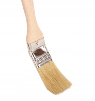 Ensemble de pinceaux professionnels à poils naturels pour radiateur, 25-63mm, vente en gros, polissage, multifonction, classe I, 4 pièces