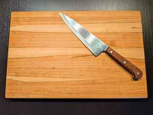 Meilleure planche à découper rectangulaire en bois avec poignée de 12mm d'épaisseur, durable et lavable au lave-vaisselle - Product Image 4