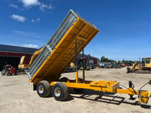 Remorque à benne basculante à vendre Remorque à benne basculante hydraulique robuste - Product Image 4