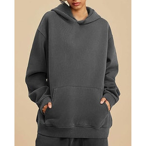 80/20 Fleece Cotton-<b>Blend</b> Pullover Hoodies Sweatshirts Best Acid Wash Hoodies Manufacturer - Product Image 3