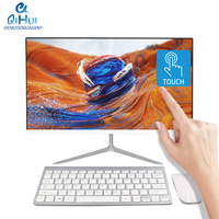 Fábrica 21,5 pulgadas escritorio AIO 1920*1080 pantalla todo en uno PC ordenador Kit CNC montaje X86 placa base PC caso