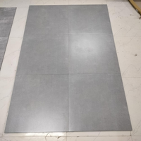 Carreaux de sol en porcelaine émaillée 60x60 cm, finition mate, aspect ciment gris, carreaux de sol modernes
