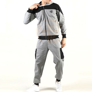 ชุดวอร์มสำหรับผู้ชายชุดวอร์มสำหรับผู้ชายเสื้อวอร์มโลโก้ออกแบบได้ตามต้องการขนาดพลัสไซส์สำหรับกลางแจ้ง - Product Image 1