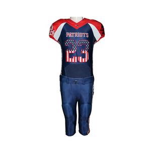 Camiseta de Fútbol Americano Sublimada de Diseño Personalizado, de Alta Calidad, Manga Corta, Ajuste Entallado, Uniformes para Adultos, Productos Destacados - Product Image 5