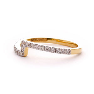 แหวนทองปรับขนาดได้แบบเกลียว - เครื่องประดับงานแต่งงานสำหรับผู้หญิงทันสมัย - Product Image 6