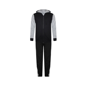 Survêtement à capuche en coton pour hommes, logo personnalisé, survêtements coupe-vent imperméables et légers pour hommes - Product Image 4
