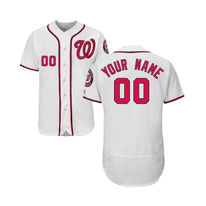 Hommes adultes uniforme de baseball impression personnalisée manches courtes col en V respirant 100% polyester maillot de baseball personnalisé - Product Image 2