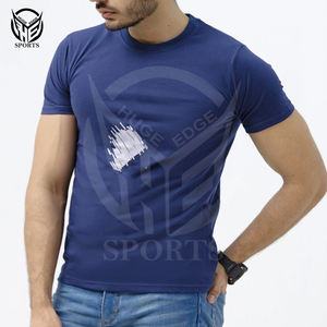 Nuevo diseño camiseta Unisex impresión personalizada Logo O cuello con alta calidad 100% algodón camiseta para hombres - Product Image 6