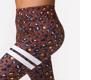 Personalizado de secado rápido transpirable correr mujeres Yoga Fitness Leggings cintura alta moda mallas de Yoga sin costuras - Product Image 4