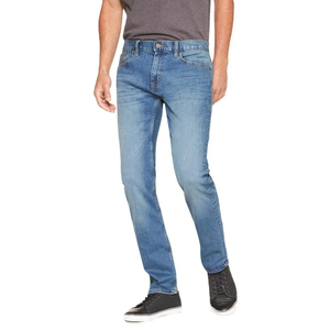 Pantalons décontractés coupe droite pour hommes / Pantalon en denim coupe classique personnalisé pour hommes / Prix de gros Jeans en denim bleu pour hommes respirant - Product Image 6