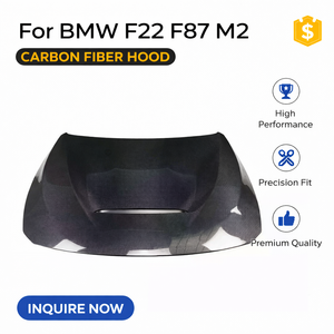 Capó de Fibra de Carbono para <span class=keywords><strong>BMW</strong></span> Serie <span class=keywords><strong>2</strong></span> F22 / F87 M2 (2014-2021) |   Reemplazo de Capó Delantero Estilo GTS |   Ajuste Estilo OEM - Product Image 1