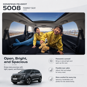 <span class=keywords><strong>Peugeot</strong></span> <span class=keywords><strong>5008</strong></span> 2025, SUV intermédiaire 5 portes <span class=keywords><strong>7</strong></span> <span class=keywords><strong>places</strong></span>, 1.8T essence 211 ch L4, conduite à gauche, automatique, <span class=keywords><strong>voiture</strong></span> abordable - Product Image 3