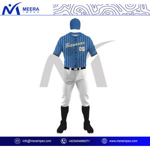 Conjunto de uniforme de béisbol transpirable de secado rápido para hombre, Kit de pantalones de jersey con logotipo de equipo personalizado para entrenamiento de partidos, ropa deportiva, venta al por mayor - Product Image 2